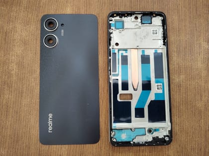 Back Panel Housing Body For Realme 10 Pro-Black