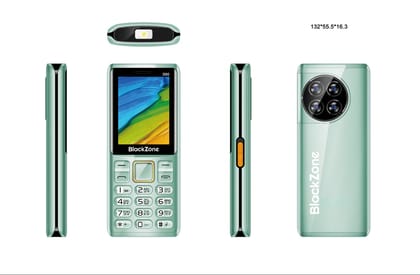 BLACKZONE S90 2.4 Inch vibration Display with Dual SIM & 3000mAh Big Battery