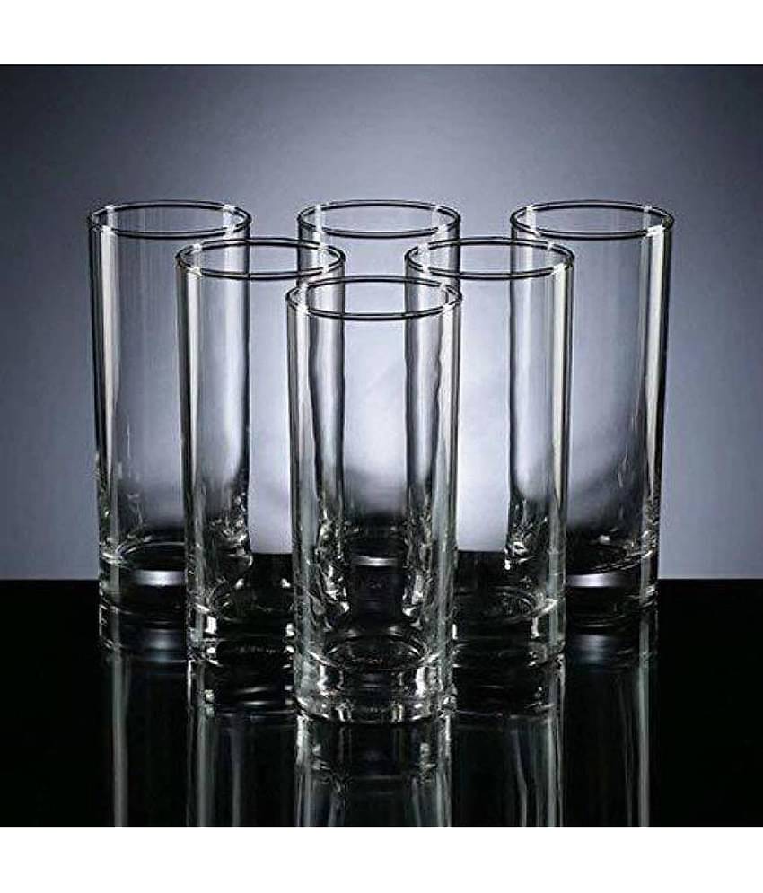 AFAST Designer Glass Glass Glasses 300 ml ( Pack of 6 )