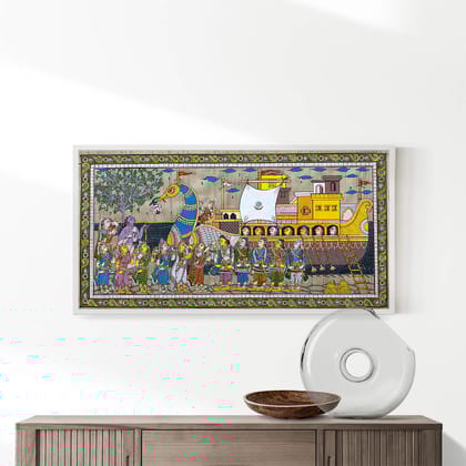 Boita Bandan Patta Tussar Painting