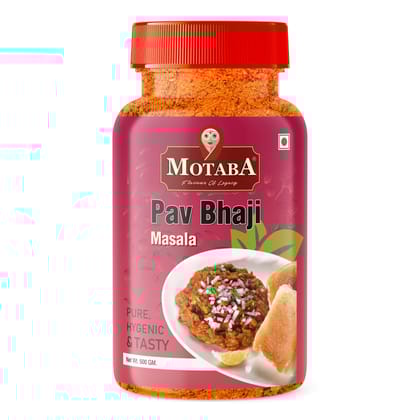 MOTABA Pav Bhaji Masala, 500 gm Jar