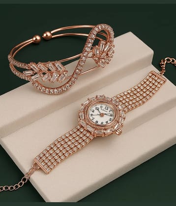 SHANKHRAJ MA LL Rose Gold Bracelet ( Pack of 1 )