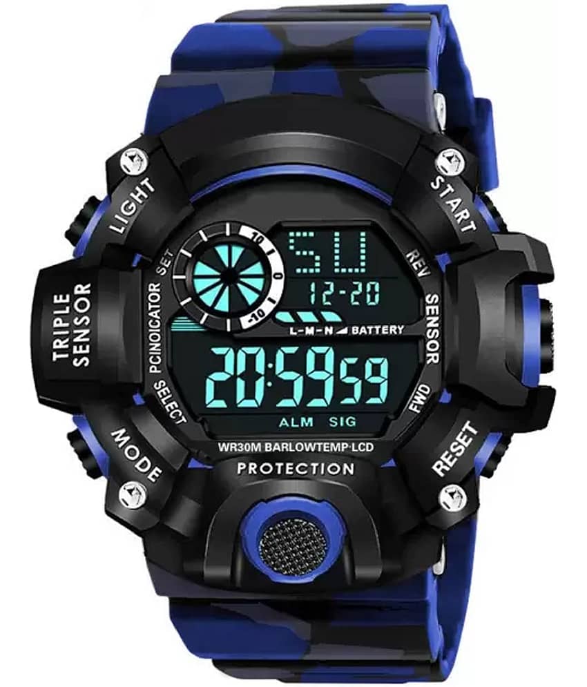 Viser Black Dial Digital Boys Watch ( Pack of 1 )