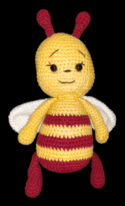 The Honey Bee Crochet Toy