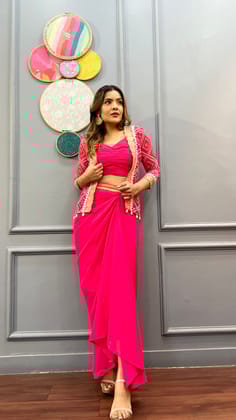 Designer Choli Outfit-S