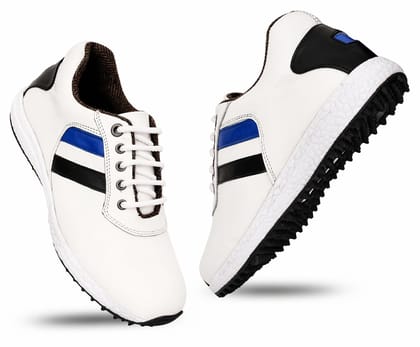 HITCARO Men Genuine Leather Lace-up Professional 100% Waterproof Premium Gold Golf Shoes HITCARO Men Genuine Leather Lace-up Professional 100% Waterproof Premium Gold Golf Shoes