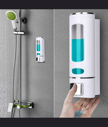 BATHONIX - Soap Dispenser White Capsule 400ml