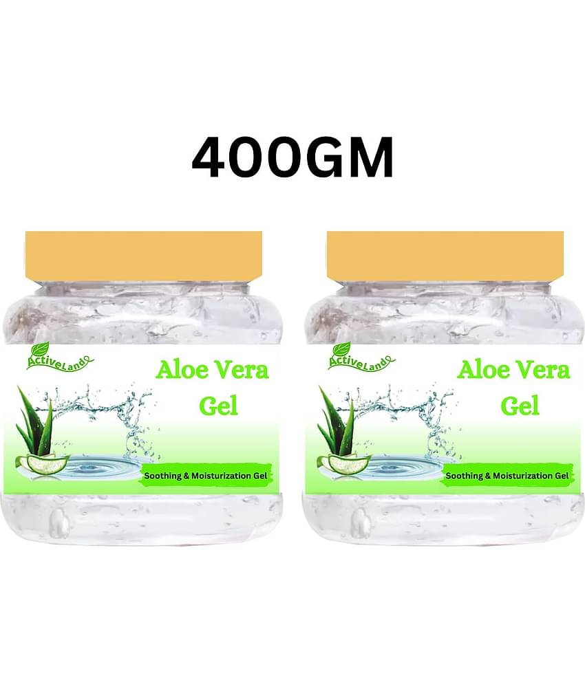 Aloevera Gel For Hair & Skin (Makes Skin Hydrated and Glowing & Repair Dull & Dry Hairs) 400GM