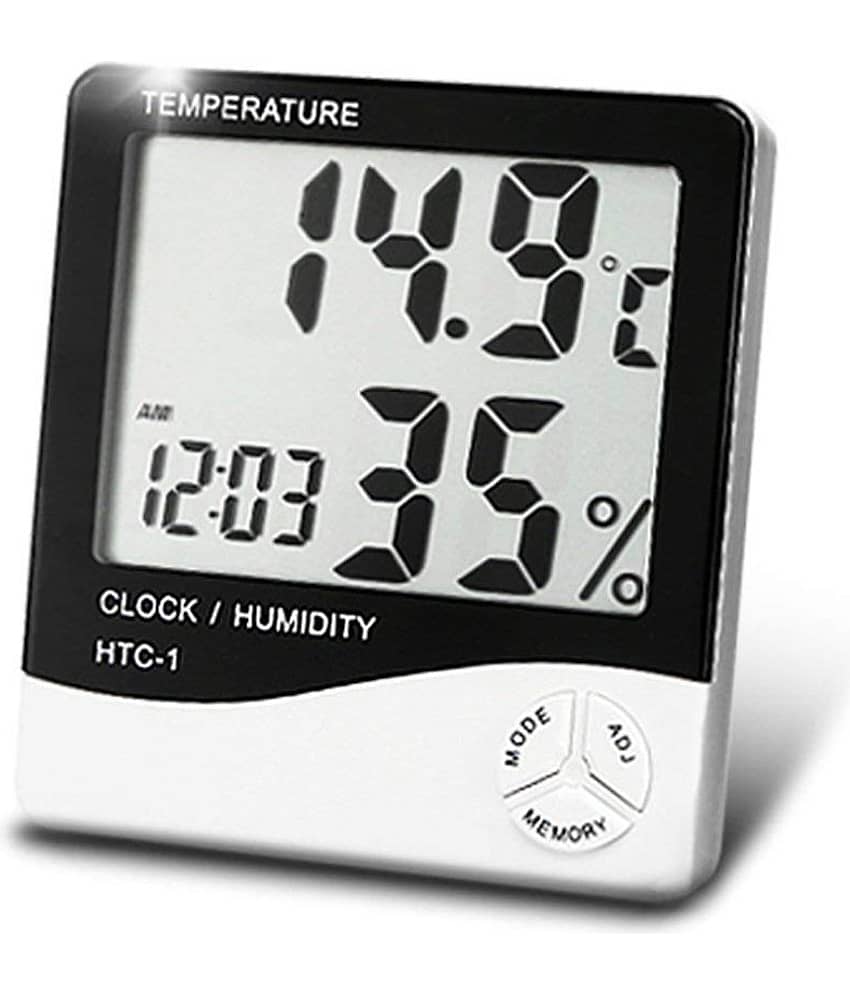 Memtech Innovation Digital Thermometer LCD Hygrometer Humidity Meter Flexible