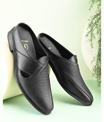 Prolific AK-SND451-Re Black Men's Mules Shoes