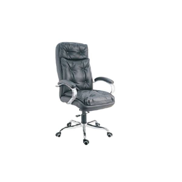 Next to Boss - Leatherette Revolving Chair With Cushioned Handle & Metal Base (CS-L11-HB)