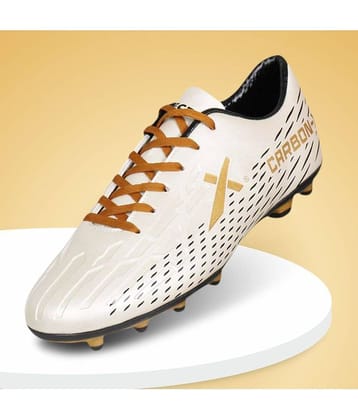 Vector X CARBON-X Pearl White Football Shoes