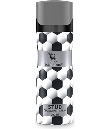 Ramsons - STUD Deodorant Spray Body Perfume For Men Long Lasting Body Spray 200 ml (Pack of 1)