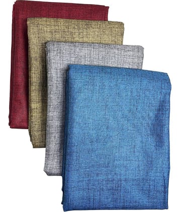 Maharaja Multi Cotton Blend Men's Unstitched Kurta ( Pack of 4 )