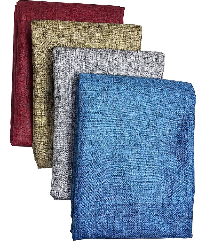 Maharaja Multi Cotton Blend Men's Unstitched Kurta ( Pack of 4 )