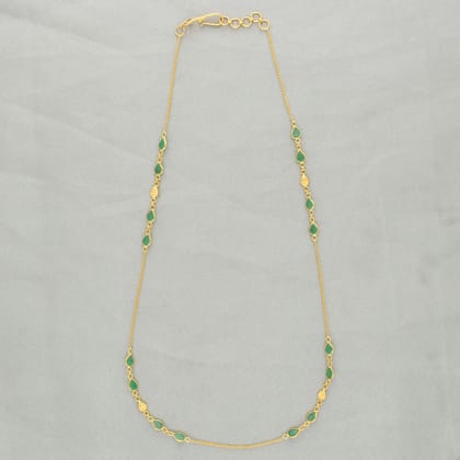 18kt Shimmering Gold chain