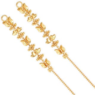 Kanchain Ear chain kanoti ear Cuff Ear to Ear Chain for Women and Girls- (VFJ1009KC)