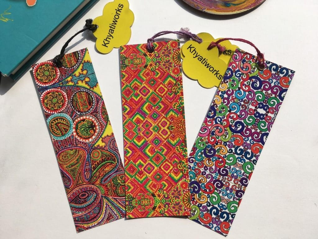 Intrica Set of 3 Bookmarks - Stationery | Buy online on ZillyBuy