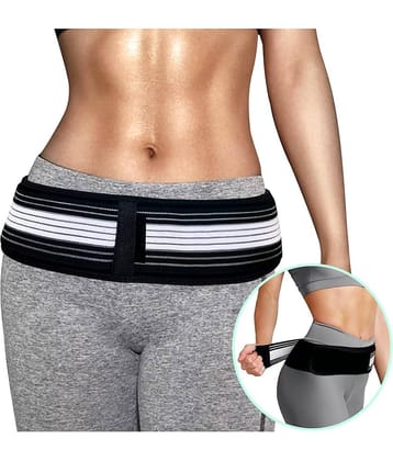 Sciatica Pain Relief Belt - Flexi Back Belt- Lower Back Support Brace for Men and Women - Pelvic Support Belt - Trochanter Belt - Sciatica Pelvis Lumbar Hip Pain Relief Pelvic Belt, Pack of 1