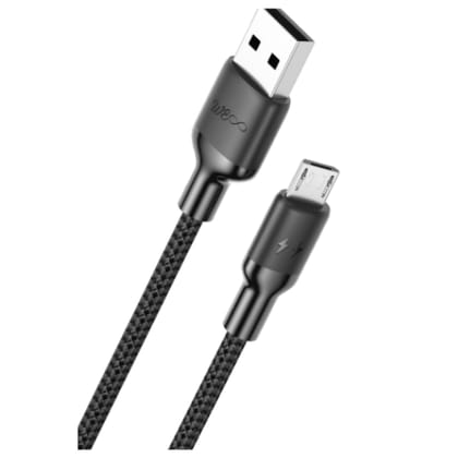 Walta Elite Braided Wave 1 Pro Advance USB to Micro V8 Charging Cable- Black Walta Elite Braided Wave 1 Pro Advance USB to Micro V8 Charging Cable- Black