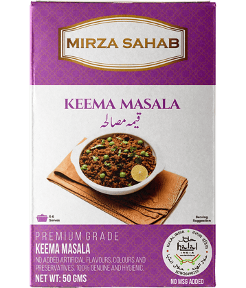 Mirza Sahab Keema Masala Instant Mix 50 gm Pack of 4