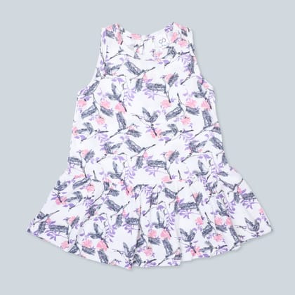Tropical Toucans Tulle Skirt Dress-9-12 Months