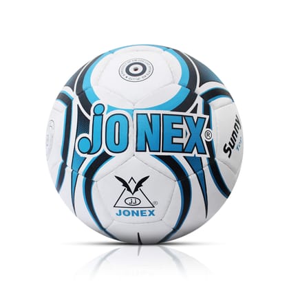 JJ Jonex Sunny Football Size 5, White
