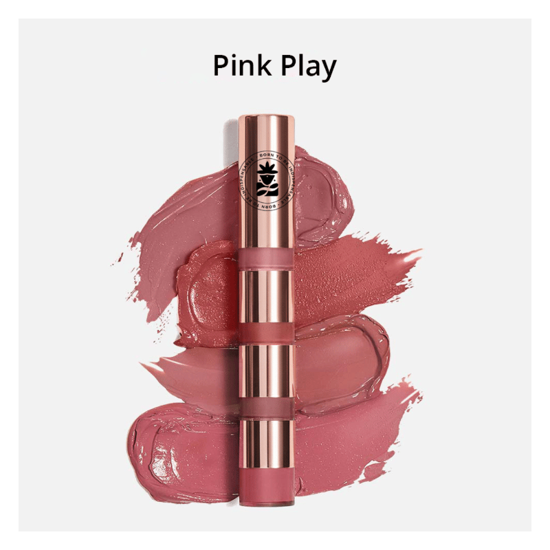 BOBI 4 in1 Lip Kiss Stacker  Pink Play Liquid Lipstick-8ml