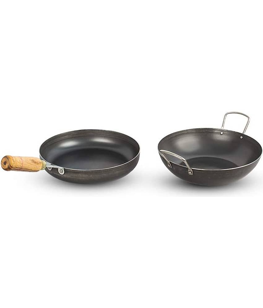 The Indus Valley Preseasoned Iron 2 Piece Cookware Set