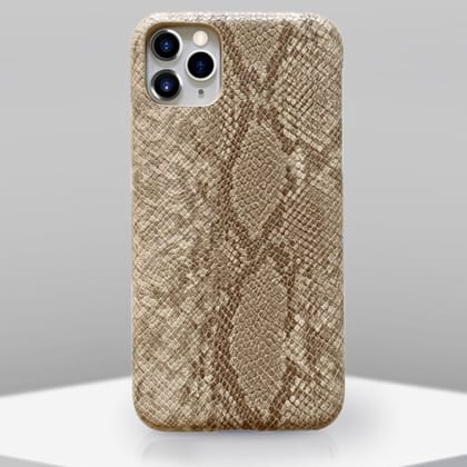 Python Pattern Leather Luxury Case-iPhone 12 Mini