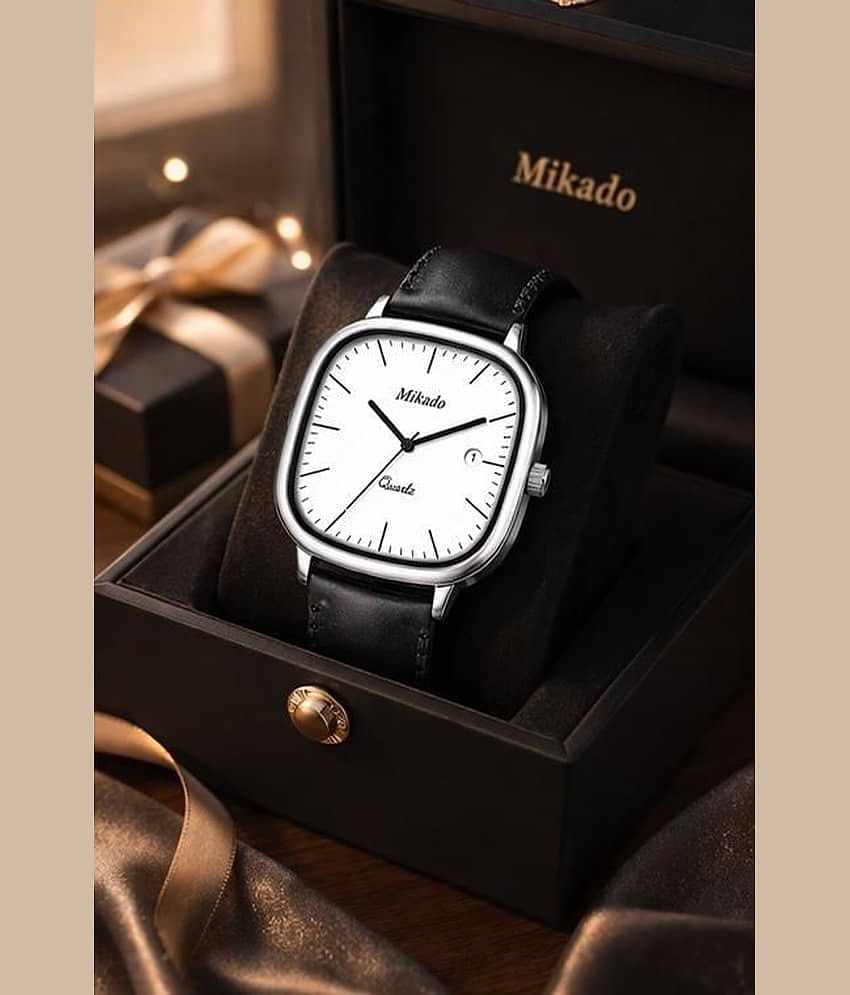 Mikado Black Silicon Analog Men's Watch