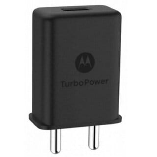 Motorola 15 W Qualcomm 3A Mobile Qualcomm 3.0 TurboPower Wall Charger with USB-C Data Cable Charger_134clone.