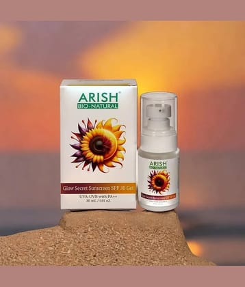 ARISH BIO-NATURAL SPF 30 Sunscreen Gel For All Skin Type ( Pack of 1 )