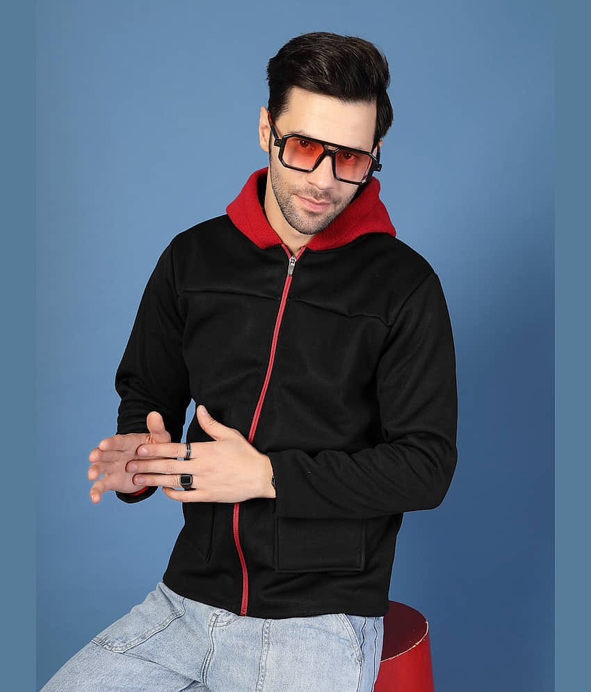 Rigo Cotton Men's Casual Jacket - Black ( Pack of 1 )