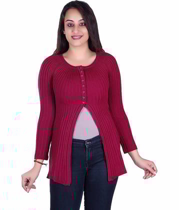 Ogarti Acrylic Shrugs - Maroon