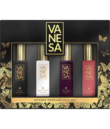Vanesa Intense Perfume Gift Set (20 ml x 4) Eau de Parfum - 80 ml  (For Women)