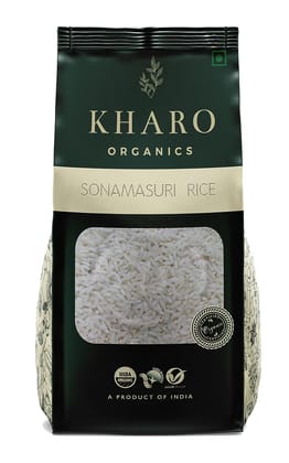 Kharo Organics Sonamasuri Rice 1 Kg