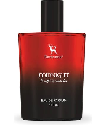 Ramsons - MIDNIGHT Eau De Parfum Perfume For Men Long Lasting Premium Perfume 100 ml (Pack of 1)