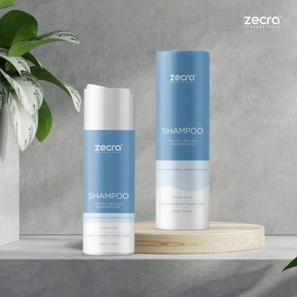 Zecra hair shampoo For Hair fall Rescue, Dandruff Cure gives you shinier hair(8.45 oz)  (500 ml)