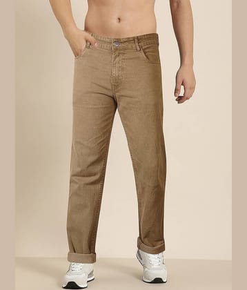 JB JUST BLACK Regular Fit Solid Men's Jeans - Brown ( Pack of 1 )