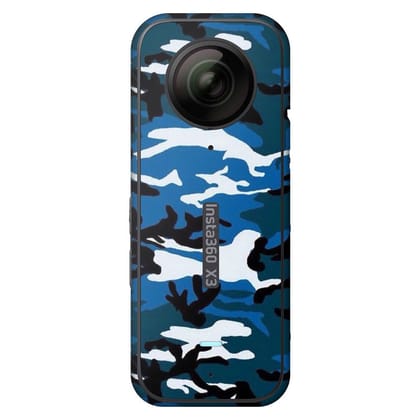 Dark Blue Camo Insta 360 Skin Dark Blue Camo Insta 360 Skin
