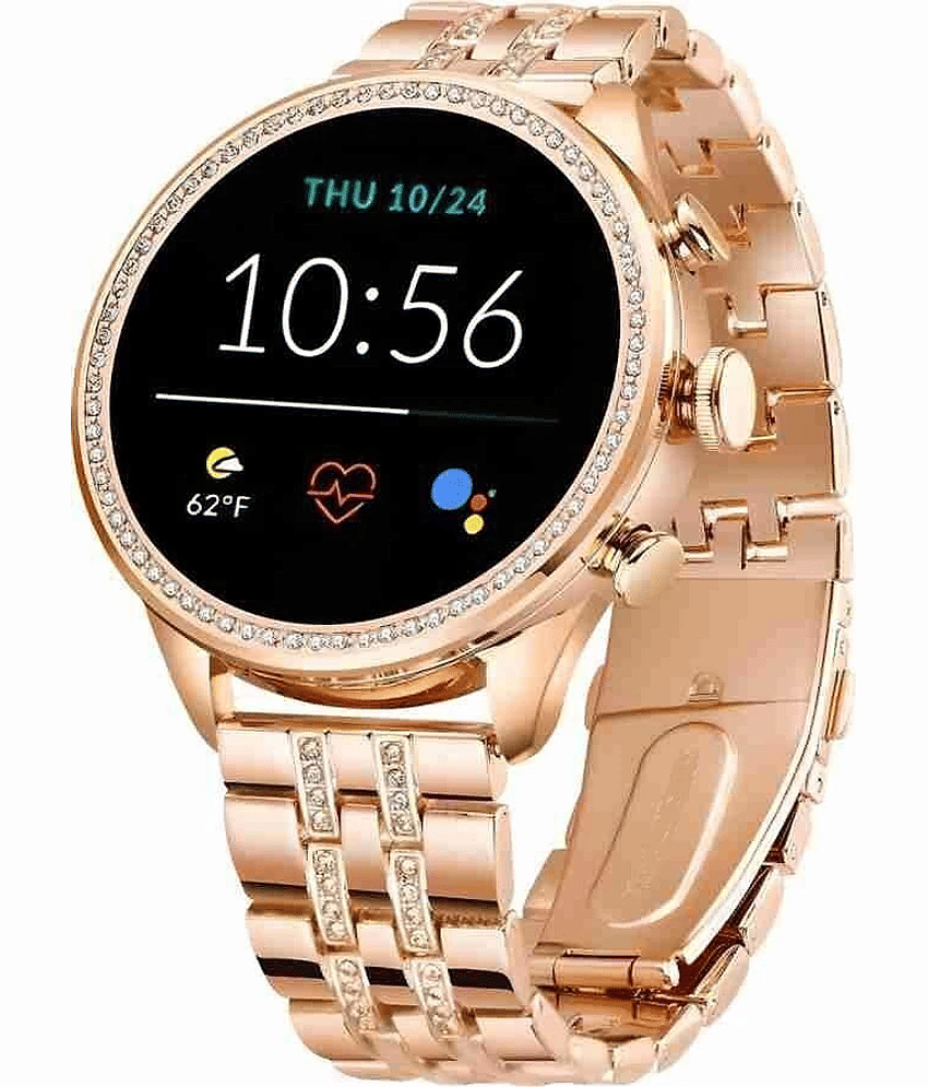 High Quality Gen9 Bluetooth Calling Touchscreen with Fitness Health Sports Music Extra Pink STRAP