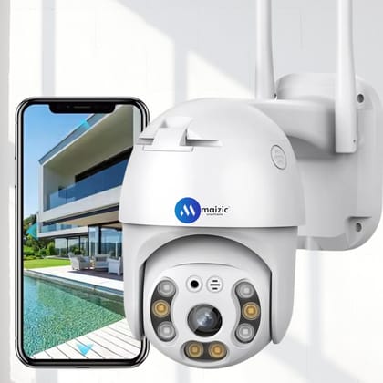 Maizic Smarthome Fox PTZ Security Camera with External Hooter