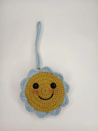 Handmade crochet emoji pouch, cute emoji coin pouch, air pods pouch, keychain pouch, bag charm, multi purpose storage  pouch Pack Of 4