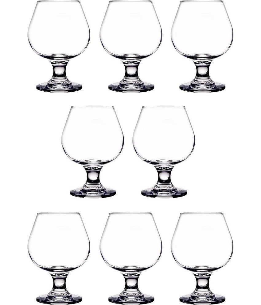 Afast Wine  Glasses Set,  300 ML - (Pack Of 8)