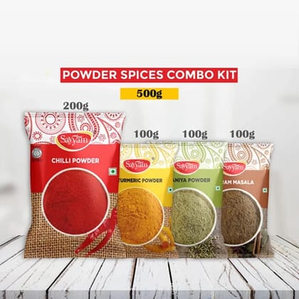 Powder Spices Combo-500 gm