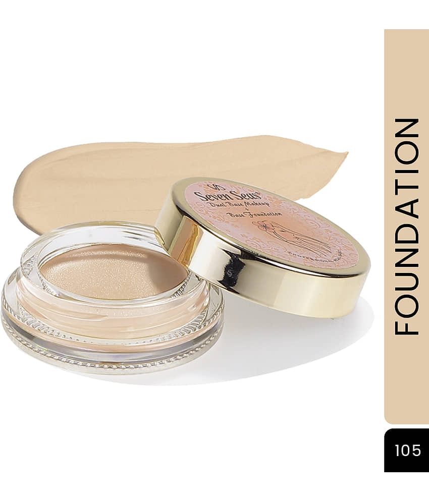 Seven Seas Natural Cream For All Skin Types Skin Medium Foundation Pack of 1