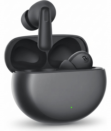 COREGENIX Nordbuds 3 Truly Wireless Earbuds TWS | ENC & High Bass | Upto 50 Hrs Playtime | Bluetooth V5.4 | Quad Mics with AI-ENC | 50ms Low Latency Gaming | Gaming Beast for Android & iOS