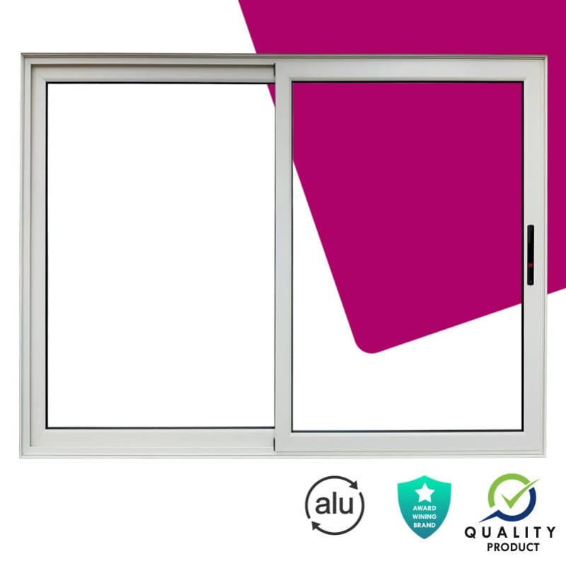 KALCO Readymade Single Side Sliding Window in Pure White Colour (4ft x 4ft)