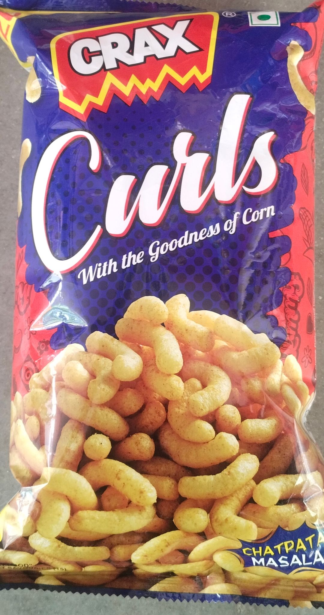 Crax curls with the goodness of corn